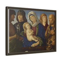 Madonna and Child with Four Saints (ca. 1500 (Renaissance)) by Vincenzo di Biagio Catena and After Giovanni Bellini