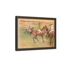 Caballos de carreras (ca. 1885-1888) de Edgar Degas 