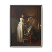 The Artist's Wife in His Studio (c. 1795–99) by Louis Léopold Boilly - NOMADEN ART GALLERY