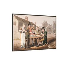 Illustration of midsummer eve from The Costume of Yorkshire (1814) by George Walker