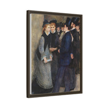 Leaving the Conservatory (La Sortie du conservatoire) (1876–1877)b by Pierre-Auguste Renoir