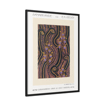 Art Deco Flower pattern pochoir print in oriental style