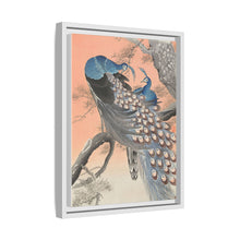 Two peacocks on tree branch (1900 - 1930) by Ohara Koson