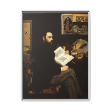 Portrait of Emile Zola (1868) by Edouard Manet - NOMADEN ART GALLERY