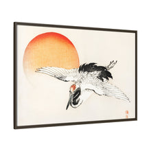 Flying crane by Kōno Bairei (1844-1895)