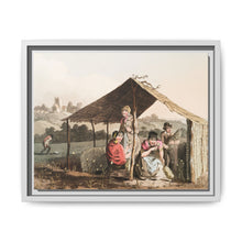 Illustration of teasel field from The Costume of Yorkshire (1814) by George Walker - NOMADEN ART GALLERY
