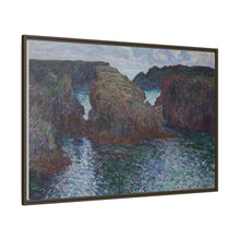Rocks at Port-Goulphar, Belle-Île by Claude Monet - NOMADEN ART GALLERY