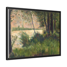 La ribera herbosa de Georges Seurat (1881-1882)