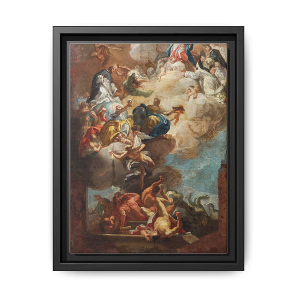 The Glorification of Saint Dominic (1710 - 1785) by Francesco Solimena - NOMADEN ART GALLERY