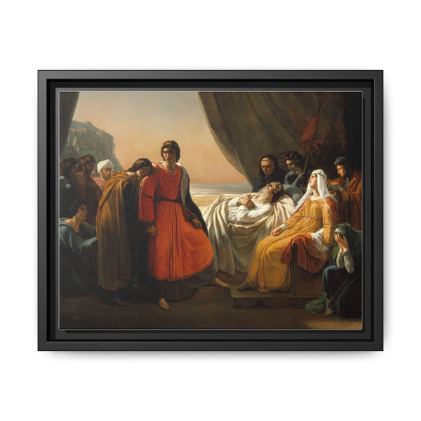 The Death of Saint Louis by Ary Scheffer - NOMADEN ART GALLERY