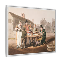 Illustration of midsummer eve from The Costume of Yorkshire (1814) by George Walker
