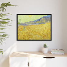 Van Gogh's Wheatfield with a reaper (1889) - NOMADEN ART GALLERY