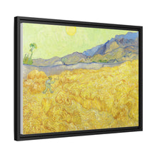 Van Gogh's Wheatfield with a reaper (1889) - NOMADEN ART GALLERY