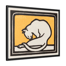 A waxing cat (1918) by Julie de Graag
