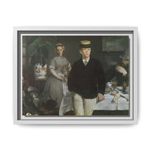 Luncheon in the Studio (1868) by Edouard Manet - NOMADEN ART GALLERY