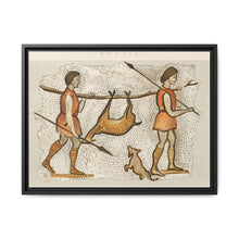 Hunter-Gatherer Mosaic: Vintage Encyclopaedia Art (1891) - NOMADEN ART GALLERY
