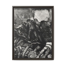 The charge, right detail, second state (1918) print in high resolution by George Wesley Bellows - NOMADEN ART GALLERY