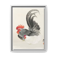 Chicken and cock (1900 - 1936) by Ohara Koson