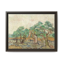 The Olive Orchard (1889) by Vincent van Gogh - Antique Framed Art Print - NOMADEN ART GALLERY