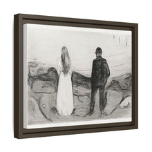 Two Human Beings. The Lonely Ones (1894) by Edvard Munch - NOMADEN ART GALLERY