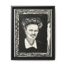 August Strindberg (1896) by Edvard Munch - NOMADEN ART GALLERY