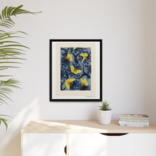 Butterfly pochoir pattern in Art Nouveau oriental style