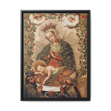 The Virgin Adoring the Christ Child with Two Saints (La Virgin adorando al Nino Jesus con dos santos) by Unidentified artist. - NOMADEN ART GALLERY