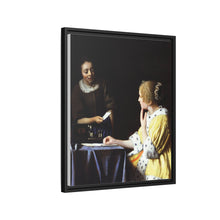 Johannes Vermeer’s Mistress and Maid (ca. 1666–1667)