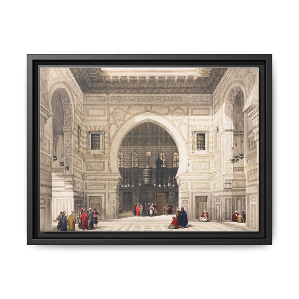 Interior of the mosque of the Sultan the Ghoree illustration by David Roberts (1796–1864) - NOMADEN ART GALLERY