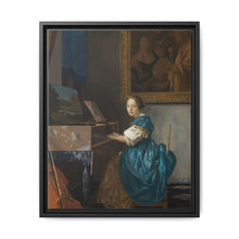 Johannes Vermeer’s Young Woman Seated at a Virginal (ca. 1670–1672) - NOMADEN ART GALLERY