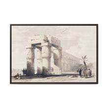 Luxor in upper of Egypt illustration by David Roberts (1796–1864). - NOMADEN ART GALLERY