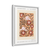 Impresión de plantilla con patrón floral Art Nouveau de estilo oriental