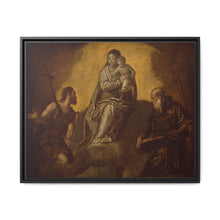 Virgin and Child with Saints John the Baptist and Anthony Abbot by Follower of Paolo Veronese - NOMADEN ART GALLERY