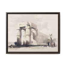 Luxor in upper of Egypt illustration by David Roberts (1796–1864). - NOMADEN ART GALLERY