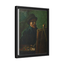 Vincent van Gogh's Self-Portrait with Dark Felt Hat at the Easel (1886) - NOMADEN ART GALLERY