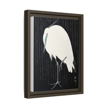 Egret in the rain (1925 - 1936) by Ohara Koson