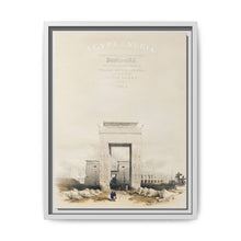 Great gateway leading to the Temple of Karnak Thebes illustration by David Roberts (1796–1864) - NOMADEN ART GALLERY