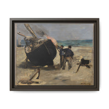 Tarring the Boat (Le Bateau goudronné) by Édouard Manet - NOMADEN ART GALLERY