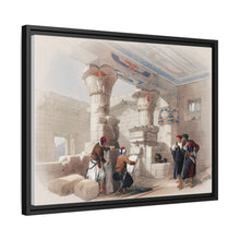 Deir el Medina (Dayr al Madinah) is an ancient Egyptian village which was home to the artisans who worked on the tombs in the Valley of the Kings illustration by David Roberts