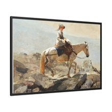 The Bridle Path, White Mountains (1868) by Winslow Homer