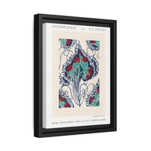 Botanical pochoir pattern in Art Nouveau oriental style - NOMADEN ART GALLERY