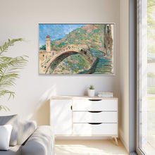 Claude Monet's Bridge at Dolceacqua (1884) - NOMADEN ART GALLERY
