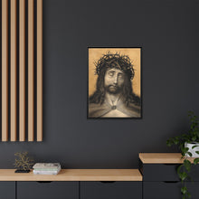 Christ as the Man of Sorrows. Colour lithograph by N.J. Strixner, 1818, after Q. Matsys.