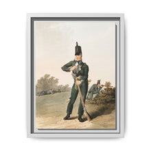 Illustration of North York militia from The Costume of Yorkshire (1814) by George Walker - NOMADEN ART GALLERY