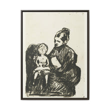 Nurse with a Boy / The Mother and the Crying Child (1902) by Edvard Munch. - NOMADEN ART GALLERY