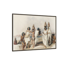 Nubian women at Kortie on the Nile illustration by David Roberts (1796–1864)