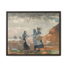 Three Fisher Girls, Tynemouth (1881) by Winslow Homer - NOMADEN ART GALLERY
