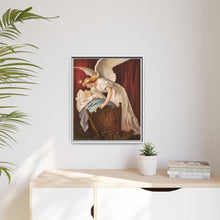 The angel's whisper (1894), vintage chromolithograph