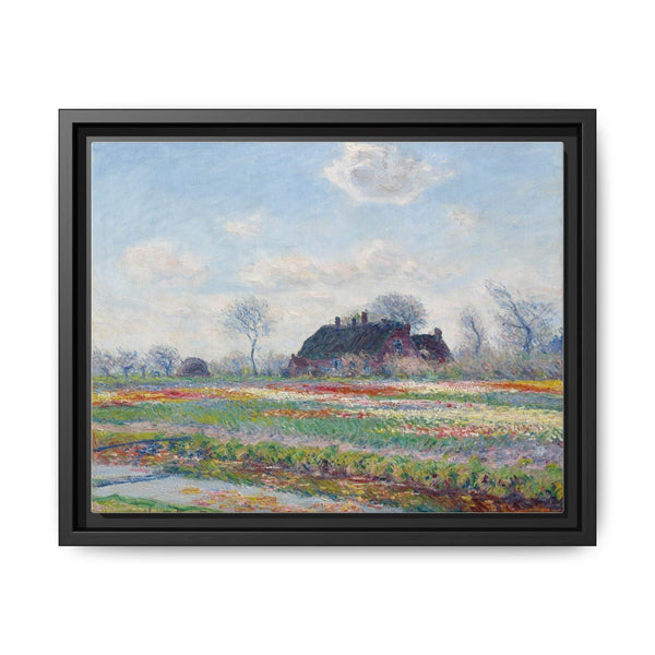 Claude Monet's Tulip Fields at Sassenheim (1886) - Gallery Style Wall Art - NOMADEN ART GALLERY