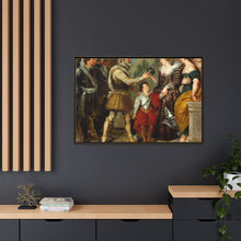 Henri IV Conferring the Regency upon Marie de' Medici (after Rubens) by Eugène Delacroix